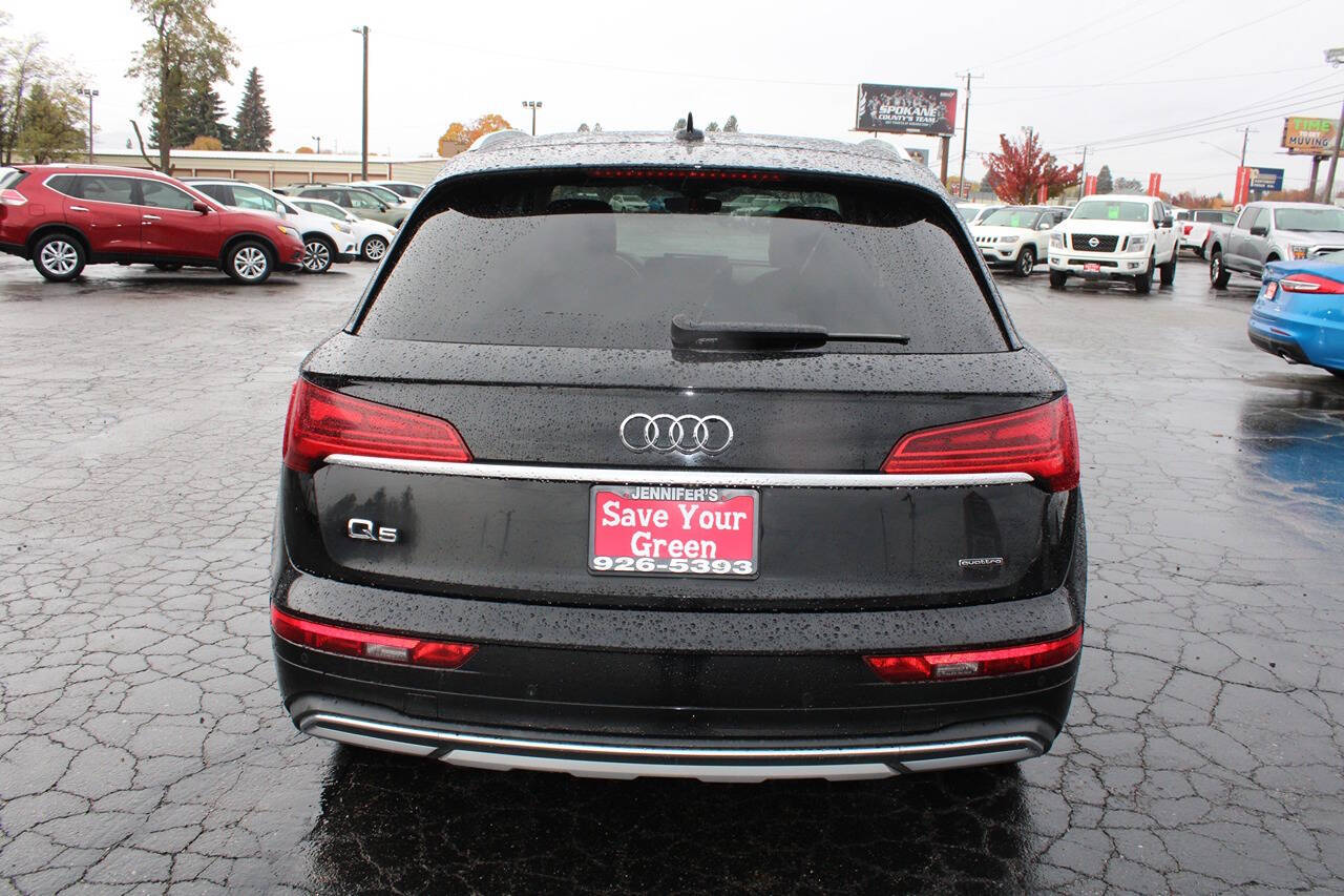 2021 Audi Q5 for sale at Jennifer's Auto Sales & Service in Spokane Valley, WA