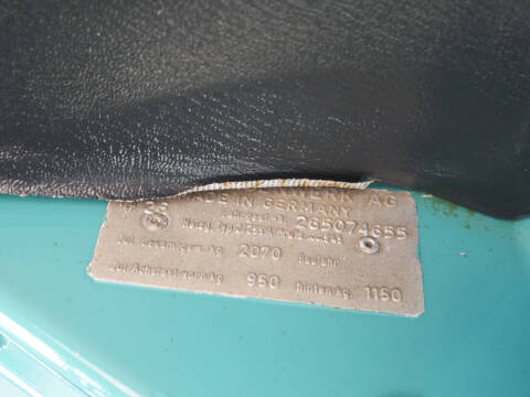 1965 Volkswagen Single Cab