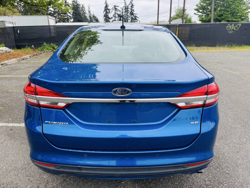 Used 2017 Ford Fusion SE with VIN 3FA6P0H74HR370568 for sale in Tacoma, WA