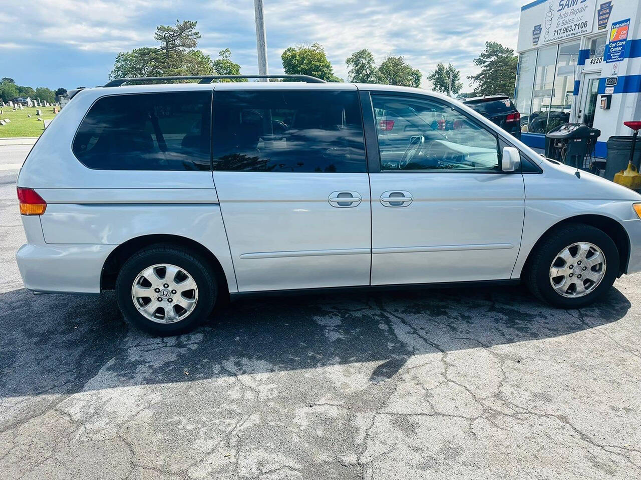 2003 Honda Odyssey for sale at Sams Auto Repair & Sales LLC in Harrisburg, PA