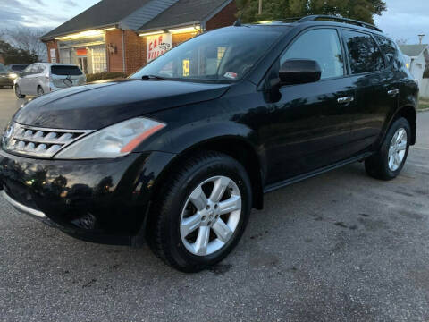 2006 Nissan Murano for sale at Car Village in Virginia Beach VA