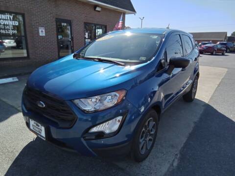 2021 Ford EcoSport for sale at Bankruptcy Car Financing in Norfolk VA