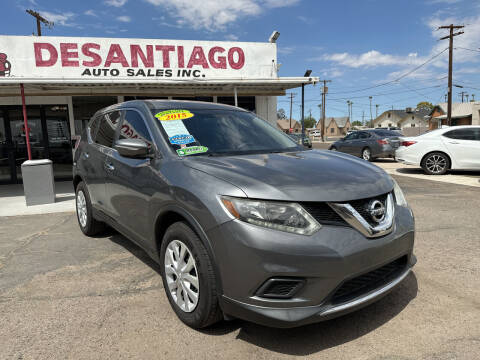 2015 Nissan Rogue for sale at DESANTIAGO AUTO SALES in Yuma AZ
