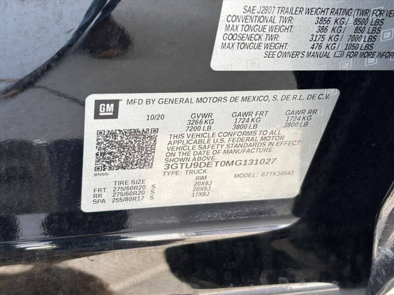 2021 GMC Sierra 1500