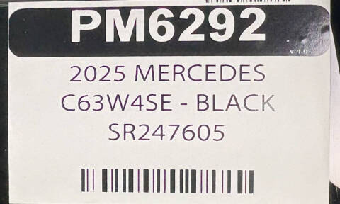 2025 Mercedes-Benz C-Class AMG C 63 S E Performance