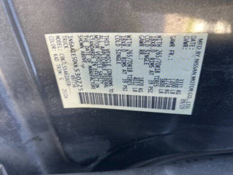 2019 Nissan Titan SV