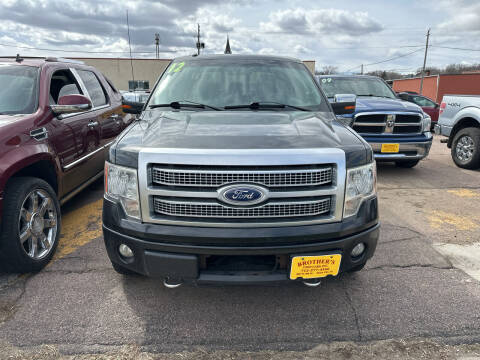 2012 Ford F-150 for sale at Brothers Used Cars Inc in Sioux City IA