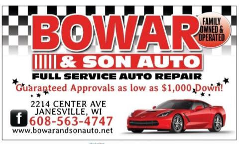 2014 Lincoln MKZ for sale at Bowar & Son Auto LLC in Janesville WI