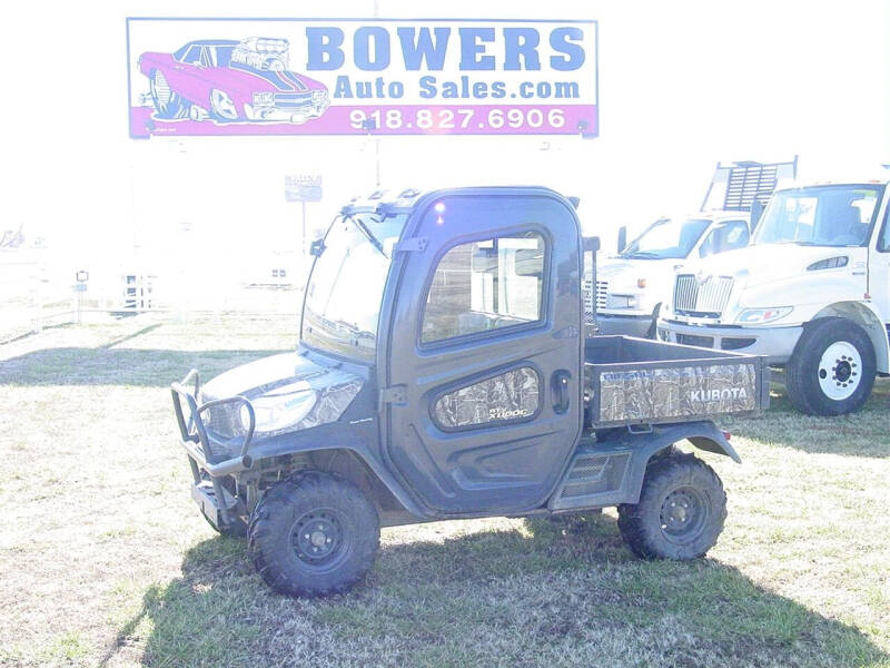 2015 Kubota RTV X1100C for sale at BOWERS AUTO SALES in Mounds OK