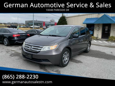 2011 Honda Odyssey for sale at German Automotive Service & Sales in Knoxville TN