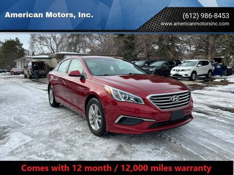 2016 Hyundai Sonata for sale at American Motors, Inc. in Farmington MN
