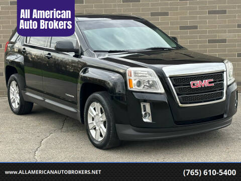2013 GMC Terrain for sale at All American Auto Brokers in Chesterfield IN