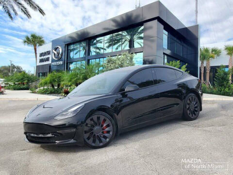 2021 Tesla Model 3 for sale at Mazda of North Miami in Miami FL