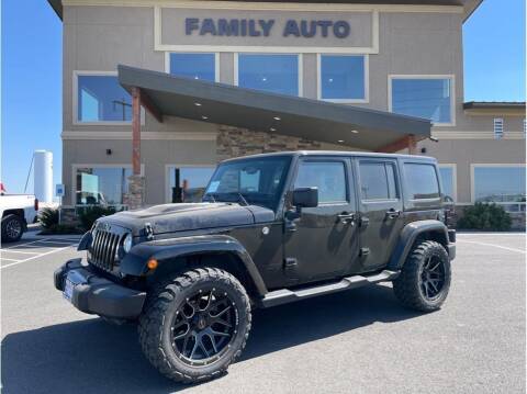 2018 Jeep Wrangler JK Unlimited for sale at Moses Lake Family Auto Center in Moses Lake WA