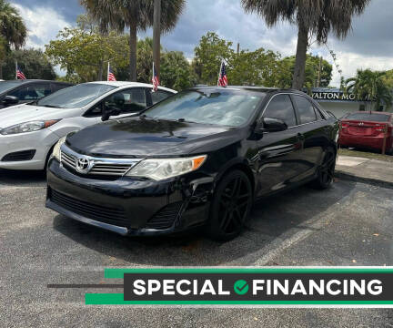 2014 Toyota Camry for sale at ROYALTON MOTORS in Plantation FL