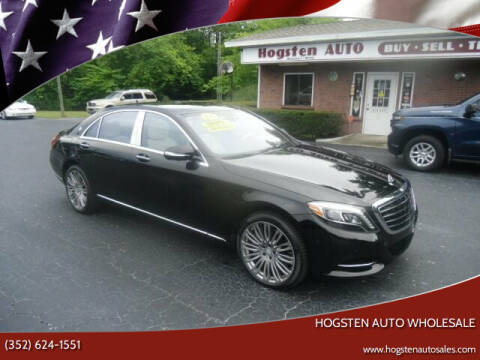 2017 Mercedes-Benz S-Class for sale at HOGSTEN AUTO WHOLESALE in Ocala FL