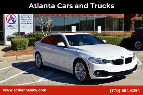 2016 BMW 4 Series for sale at Atlanta Cars and Trucks in Kennesaw GA