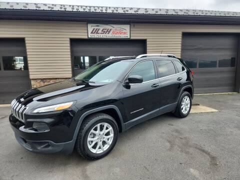 2017 Jeep Cherokee for sale at Ulsh Auto Sales Inc. in Summit Station PA