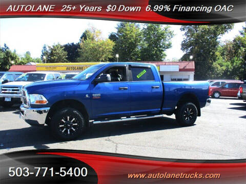 2010 Dodge Ram 2500 for sale at AUTOLANE in Portland OR