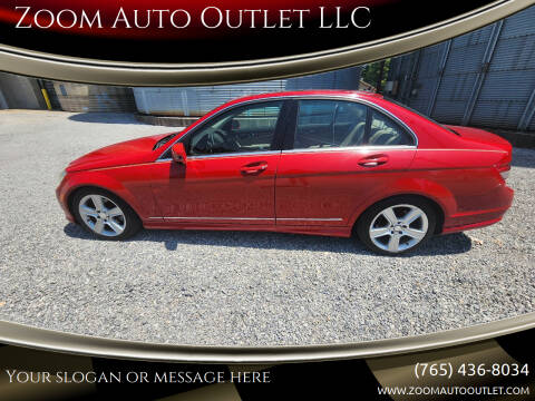 2010 Mercedes-Benz C-Class for sale at Zoom Auto Outlet LLC in Thorntown IN