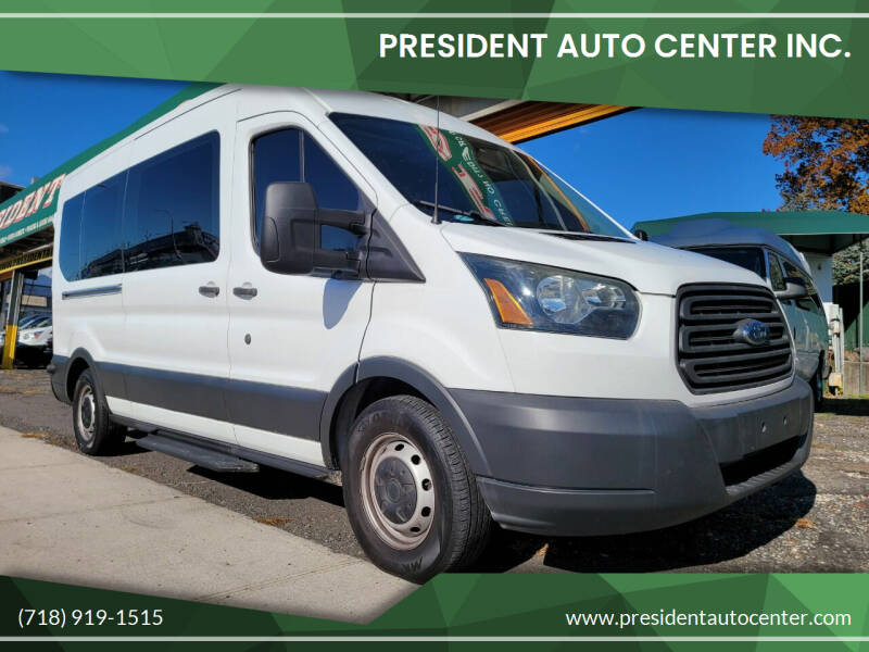 2016 Ford Transit Passenger for sale at President Auto Center Inc. in Brooklyn NY