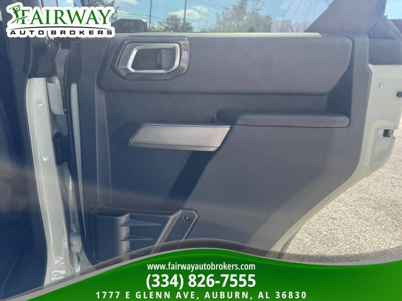 2021 Ford Bronco First Edition Advanced