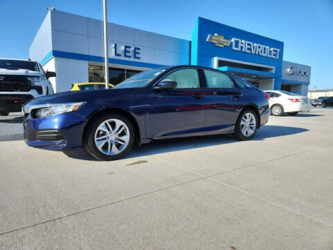 2018 Honda Accord for sale at LEE CHEVROLET PONTIAC BUICK in Washington NC