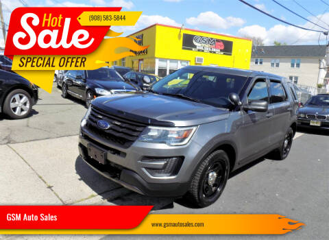 2017 Ford Explorer for sale at GSM Auto Sales in Linden NJ