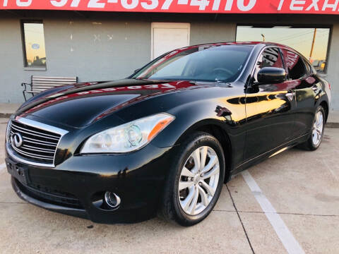 2011 Infiniti M37 for sale at Texas Luxury Auto in Cedar Hill TX