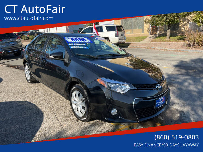 2015 Toyota Corolla for sale at CT AutoFair in West Hartford CT