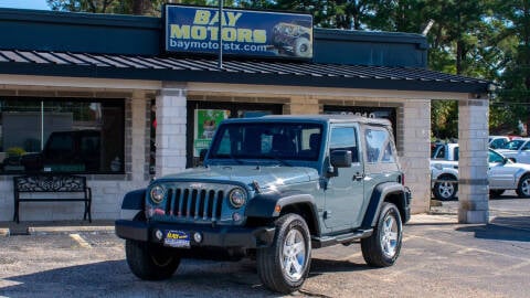 2015 Jeep Wrangler for sale at Bay Motors in Tomball TX