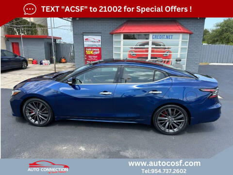 2019 Nissan Maxima for sale at Auto Connection of South Florida in Hollywood FL