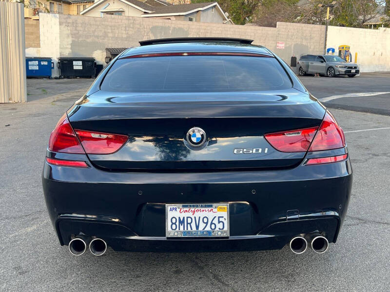 2015 BMW 6 Series 650i Gran Coupe