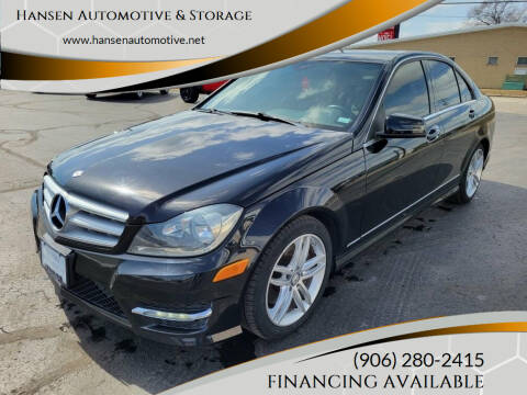 2013 Mercedes-Benz C-Class for sale at Hansen Automotive & Storage in Escanaba MI