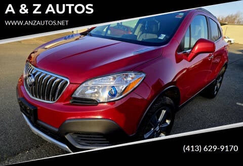 2013 Buick Encore for sale at A & Z AUTOS in Westfield MA