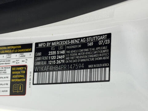 2023 Mercedes-Benz C-Class C 300 4MATIC