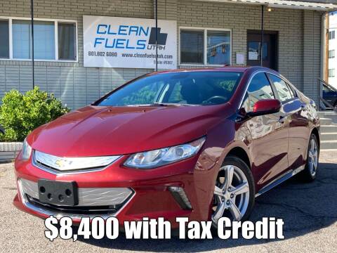 2016 Chevrolet Volt for sale at Clean Fuels Utah in Orem UT
