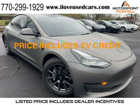2021 Tesla Model 3 for sale at Motorpoint Roswell in Roswell GA