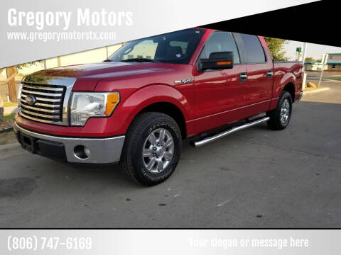 2012 Ford F-150 for sale at Gregory Motors in Lubbock TX