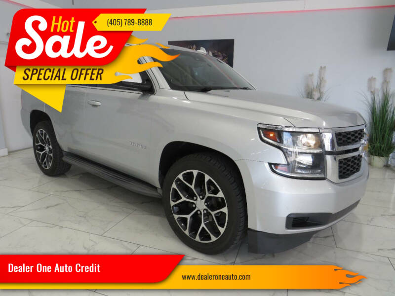 2015 Chevrolet Tahoe for sale at Dealer One Auto Credit in Oklahoma City OK