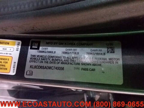 2021 Chevrolet Spark 1LT CVT