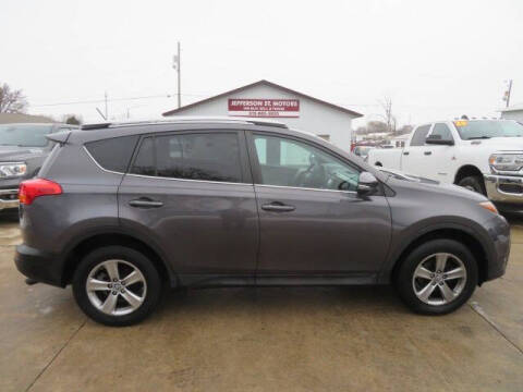 2015 Toyota RAV4 for sale at Jefferson St Motors in Waterloo IA