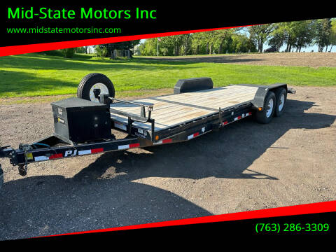 2014 PJ TILT BED EQUIPMENT TRAILER for sale at Mid-State Motors Inc in Rockford MN