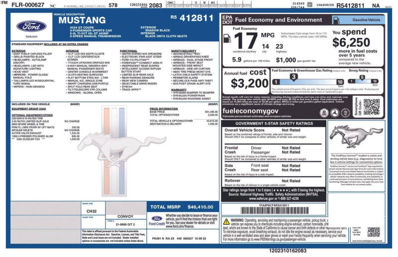 2024 Ford Mustang GT