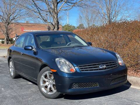 2005 Infiniti G35 for sale at William D Auto Sales - Duluth Autos and Trucks in Duluth GA