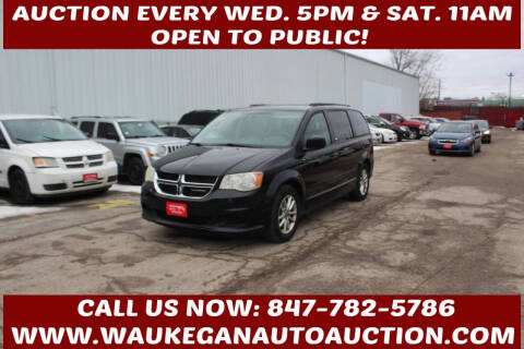 2013 Dodge Grand Caravan for sale at Waukegan Auto Auction in Waukegan IL