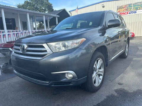 2013 Toyota Highlander for sale at West Coast Cars and Trucks in Tampa FL