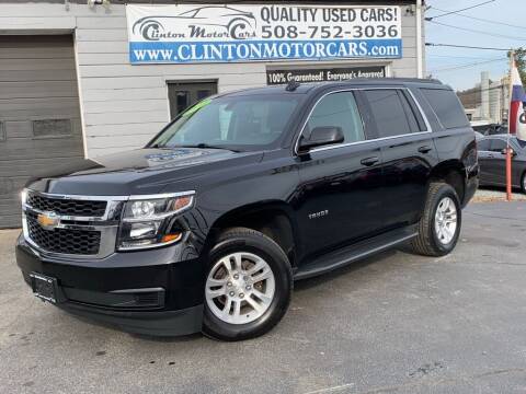 2017 Chevrolet Tahoe for sale at Clinton MotorCars in Shrewsbury MA
