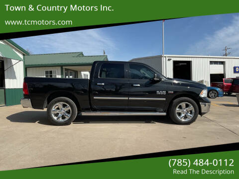 2015 RAM 1500 for sale at Town & Country Motors Inc. in Meriden KS