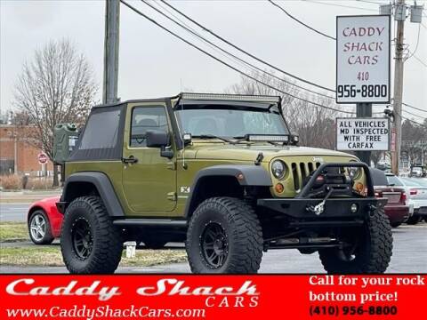 2007 Jeep Wrangler for sale at CADDY SHACK CARS in Edgewater MD